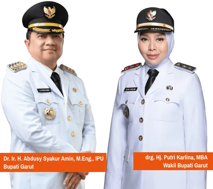 Foto Bupati dan Wakil Bupati Garut